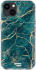 HappyCase iPhone 13 Hoesje Flexibel TPU Aqua Marmer Print afbeelding 7