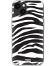 HappyCase iPhone 13 Hoesje Flexibel TPU Zebra Print