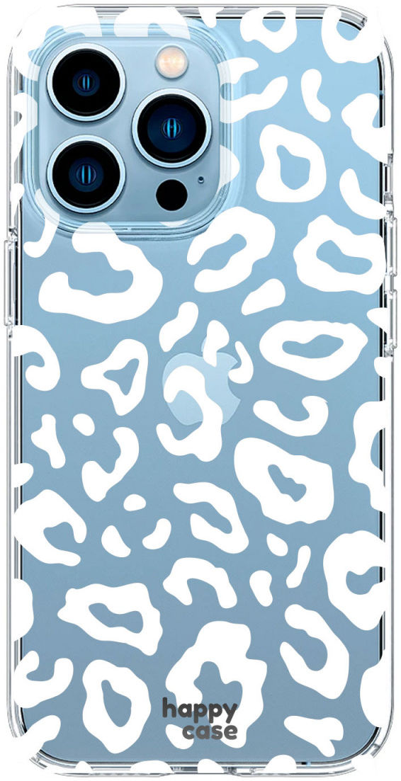 HappyCase iPhone 13 Pro Hoesje Flexibel TPU Luipaard Print afbeelding 1