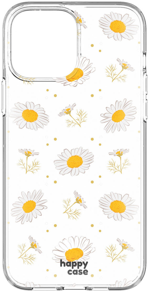 HappyCase iPhone 13 Pro Hoesje Flexibel TPU Bloemen Print afbeelding 7