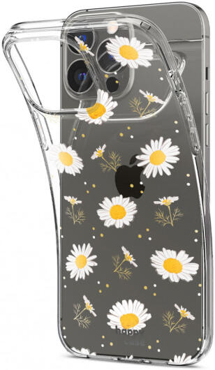 HappyCase iPhone 13 Pro Hoesje Flexibel TPU Bloemen Print afbeelding 6
