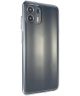 Motorola Edge 20 Lite Hoesje Dun TPU Back Cover Transparant