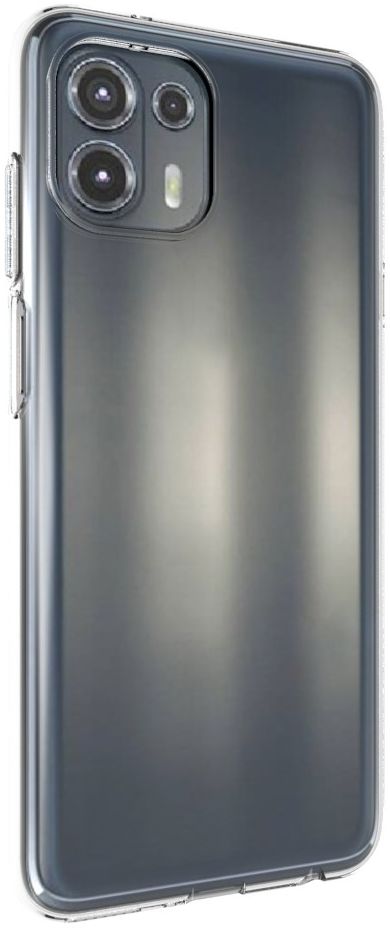 Motorola Edge 20 Lite Hoesje Dun TPU Back Cover Transparant afbeelding 5