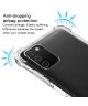 Samsung Galaxy A03S Hoesje Schokbestendig TPU Back Cover Transparant