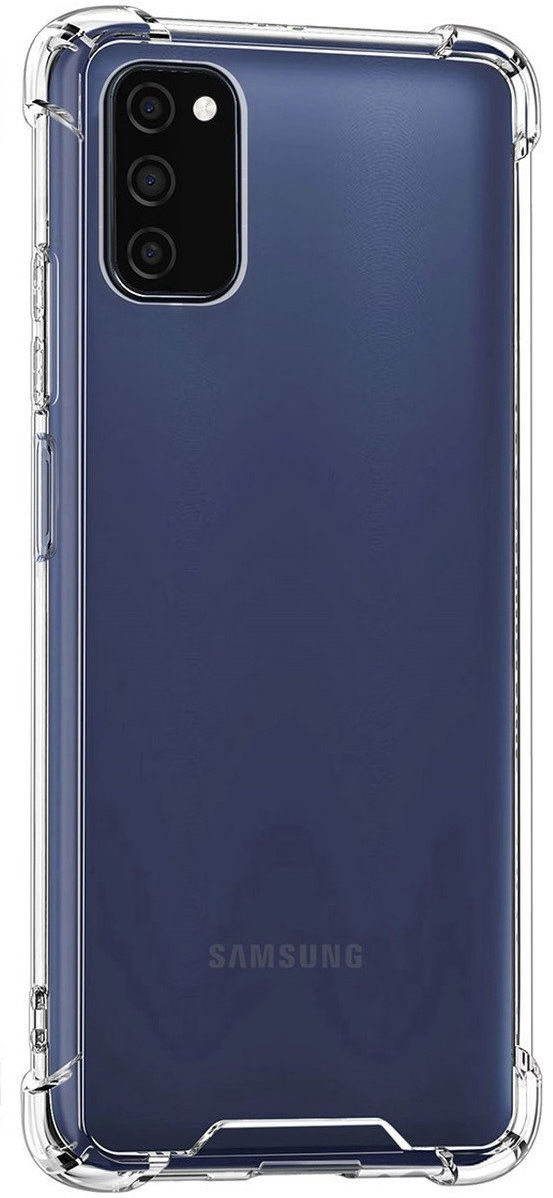 Samsung Galaxy A03S Hoesje Schokbestendig TPU Back Cover Transparant afbeelding 4