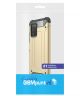 Samsung Galaxy A03S Hoesje Shock Proof Hybride Back Cover Goud