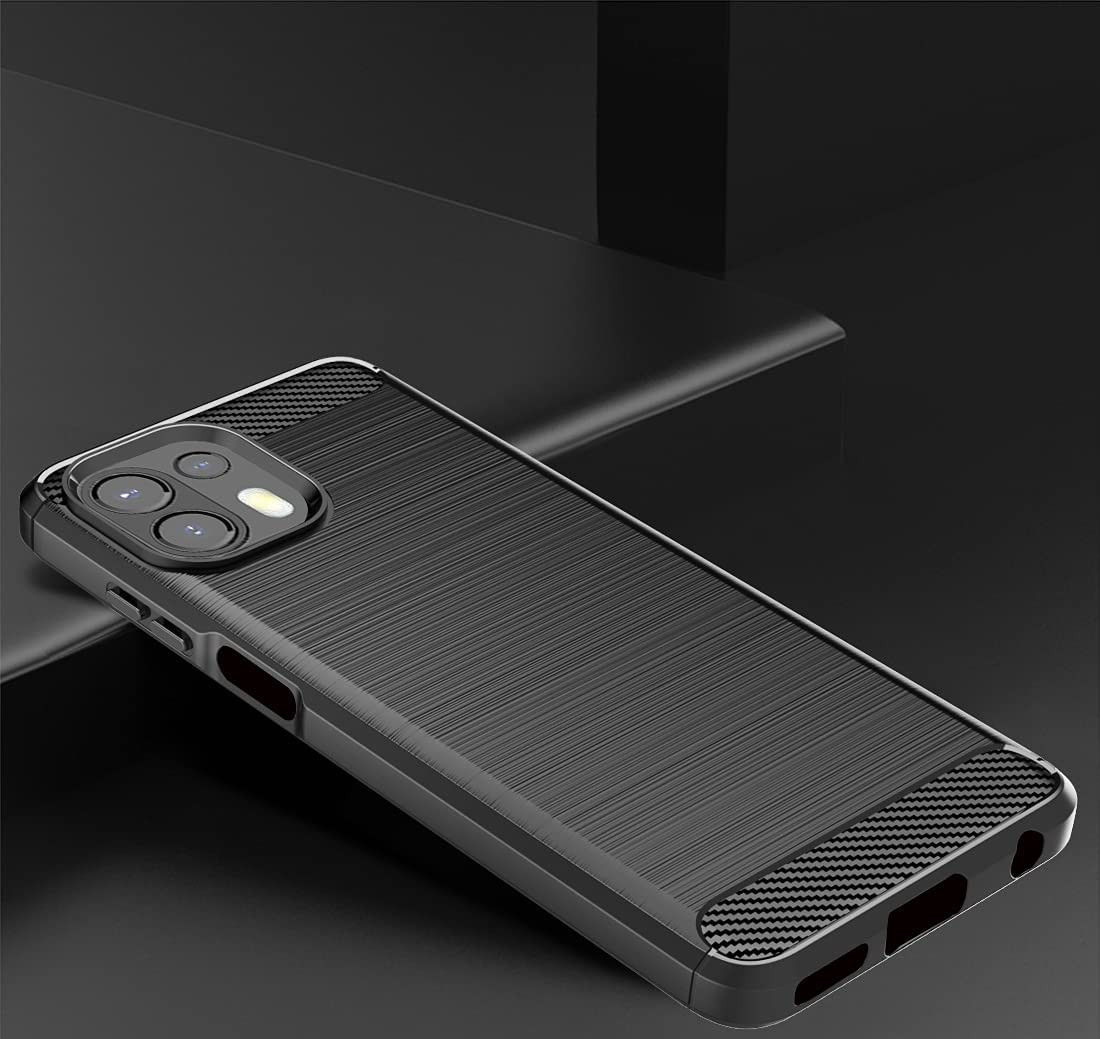 Motorola Edge 20 Lite Hoesje Geborsteld TPU Back Cover  Zwart afbeelding 8