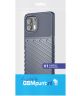 Motorola Edge 20 Lite Hoesje TPU Thunder Design Back Cover Blauw