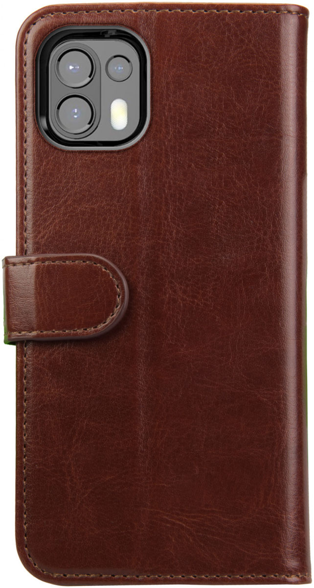 Rosso Element Motorola Edge 20 Lite Hoesje Book Cover Wallet Bruin afbeelding 2