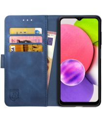 Rosso Element Samsung Galaxy A03S Hoesje Book Cover Wallet Blauw