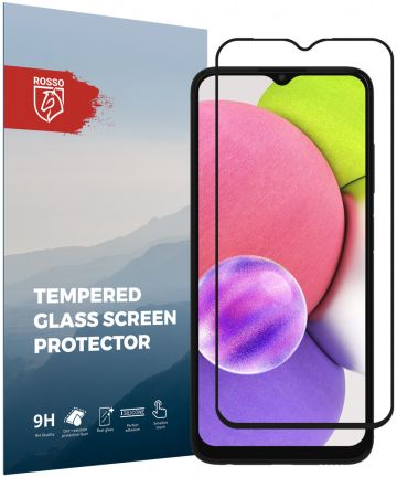 Rosso Samsung Galaxy A03S 9H Tempered Glass Screen Protector Screen Protectors