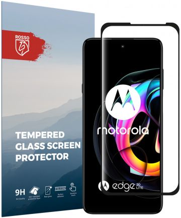 Rosso Motorola Edge 20 Lite 9H Tempered Glass Screen Protector Screen Protectors
