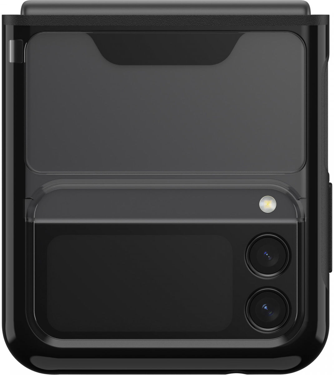 OtterBox Symmetry Flex Samsung Galaxy Z Flip 3 Hoesje Transparant Zwart afbeelding 6