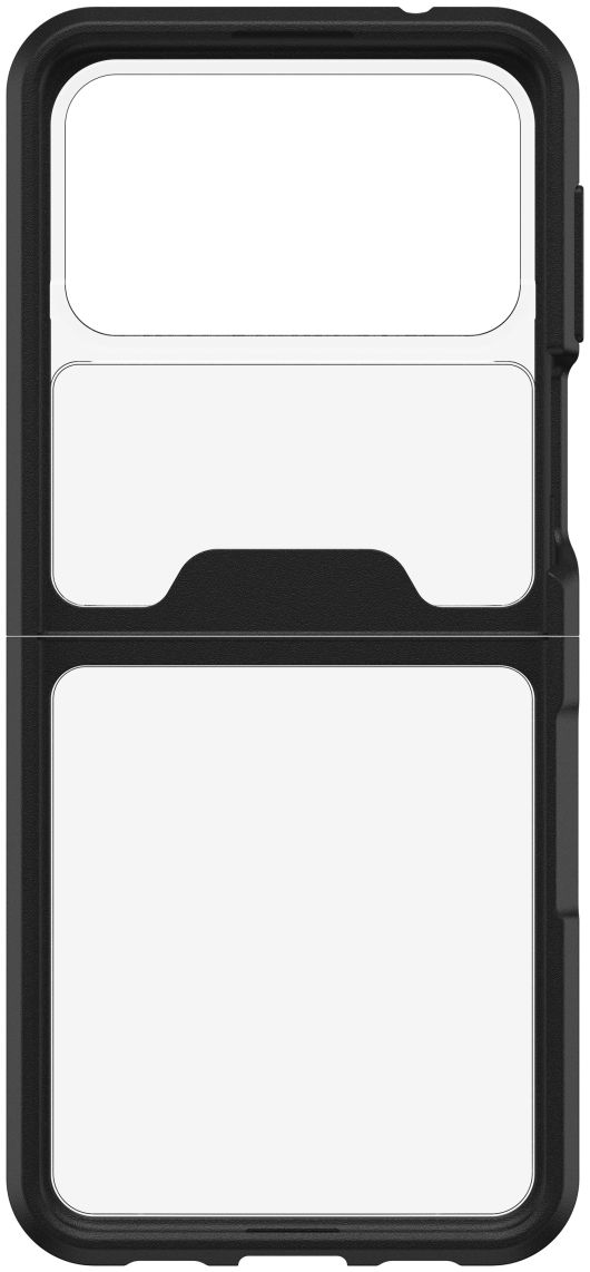OtterBox Symmetry Flex Samsung Galaxy Z Flip 3 Hoesje Transparant Zwart afbeelding 3