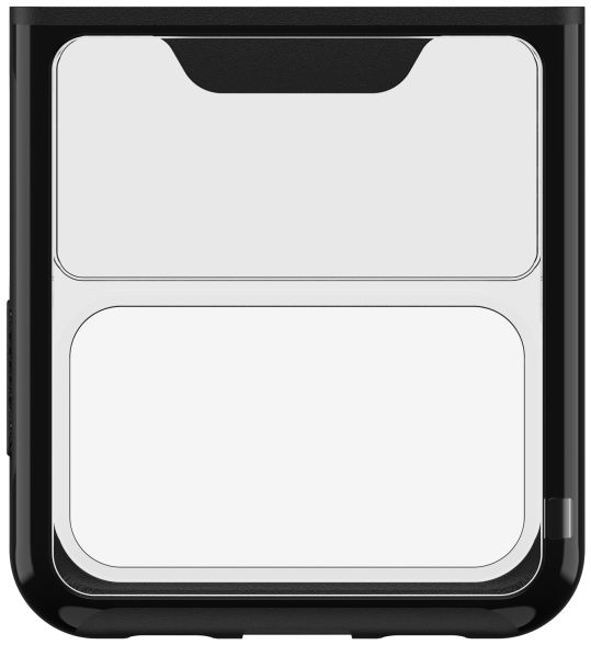 OtterBox Symmetry Flex Samsung Galaxy Z Flip 3 Hoesje Transparant Zwart afbeelding 9