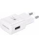 Originele Samsung 15W Travel Adapter Fast Charge USB-A Adapter Wit