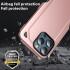 Apple iPhone 13 Mini Hoesje Hybride Back Cover Rose Goud afbeelding 4