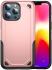 Apple iPhone 13 Mini Hoesje Hybride Back Cover Rose Goud afbeelding 6