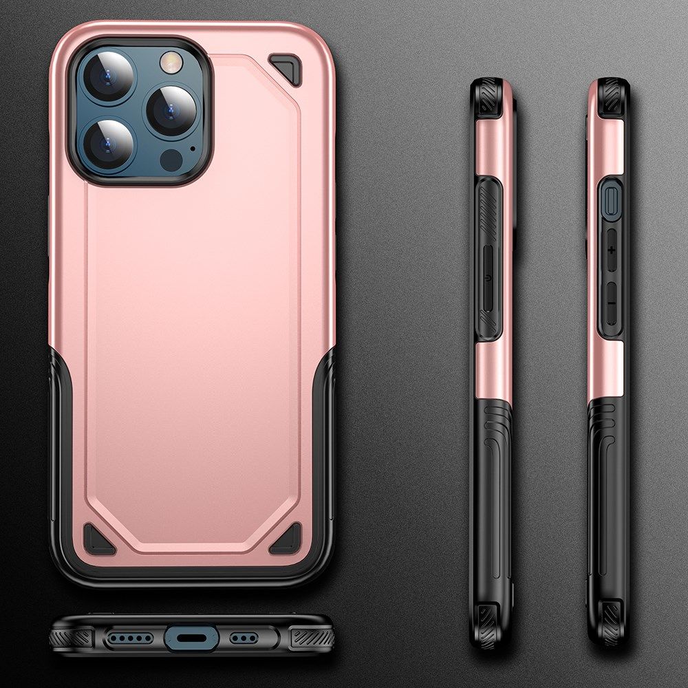 Apple iPhone 13 Pro Max Hoesje Hybride Back Cover Zilver afbeelding 7