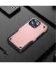 Apple iPhone 13 Pro Max Hoesje Hybride Back Cover Blauw