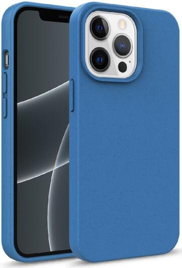 Apple iPhone 13 Pro Max Hoesje Flexibel en Dun TPU Back Cover Blauw afbeelding 1