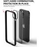 iPaky Apple iPhone 13 Pro Max Hoesje Hybride Back Cover Zwart
