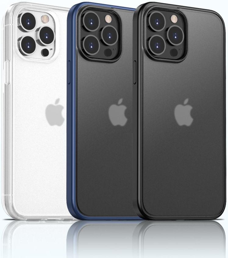 iPaky Apple iPhone 13 Pro Hoesje Hybride Back Cover Wit afbeelding 8