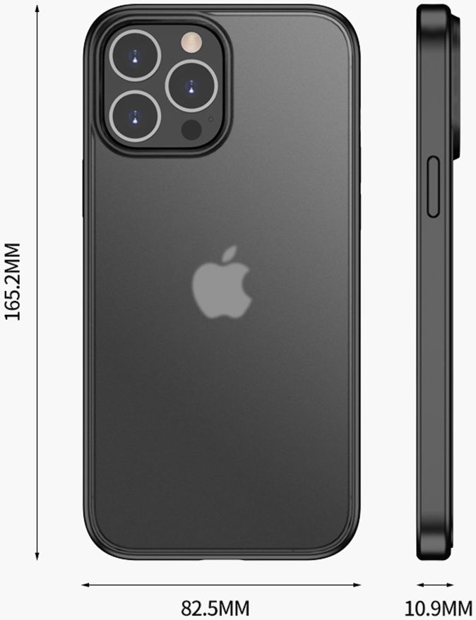 iPaky Apple iPhone 13 Pro Hoesje Hybride Back Cover Wit afbeelding 9
