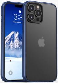 iPaky Apple iPhone 13 Pro Hoesje Hybride Back Cover Blauw