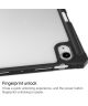 Apple iPad Mini 6 Hoes Tri-Fold Book Case Transparant/Zwart