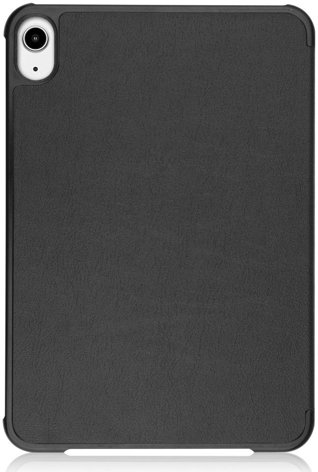 Apple iPad Mini 6 Hoesje Tri-Fold Book Case met Standaard Zwart afbeelding 4