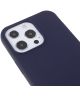 Apple iPhone 13 Pro Hoesje Back Cover met Koord Flexibel TPU Blauw