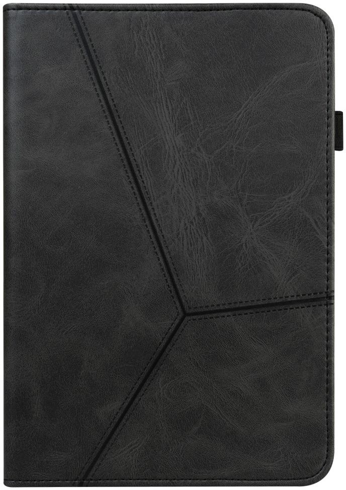 Apple iPad Mini 6 Hoes Tri-Fold Portemonnee Book Case Zwart afbeelding 1