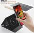 Apple iPhone 13 Hoesje Carbon Back Cover Schokbestendig Rood afbeelding 4