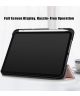 Apple iPad Mini 6 Hoes Tri-Fold Book Case Kunstleer Roze Goud