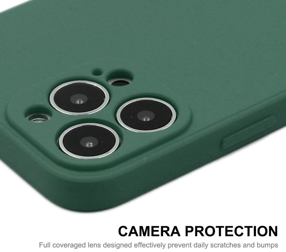 ENKAY Apple iPhone 13 Pro Max Hoesje TPU met Screenprotector Zwart afbeelding 5
