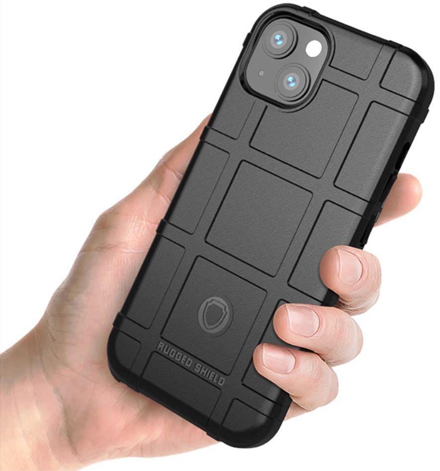 Apple iPhone 13 Hoesje Shock Proof Rugged Shield Groen afbeelding 3