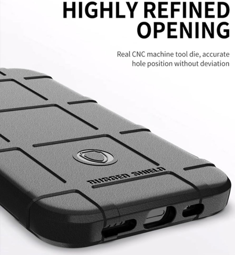 Apple iPhone 13 Hoesje Shock Proof Rugged Shield Groen afbeelding 5