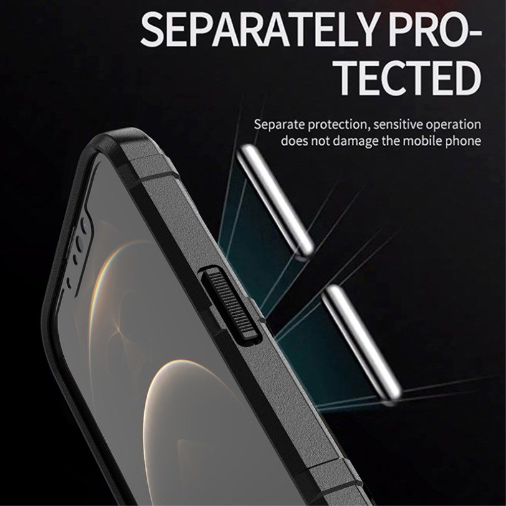 Apple iPhone 13 Hoesje Shock Proof Rugged Shield Groen afbeelding 6