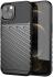 Apple iPhone 13 Hoesje TPU Thunder Design Back Cover Zwart afbeelding 1