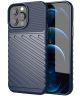 Apple iPhone 13 Pro Max Hoesje TPU Thunder Design Back Cover Blauw