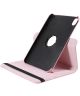 Apple iPad Mini 6 Hoes 360 Graden Draaibare Book Case Roze