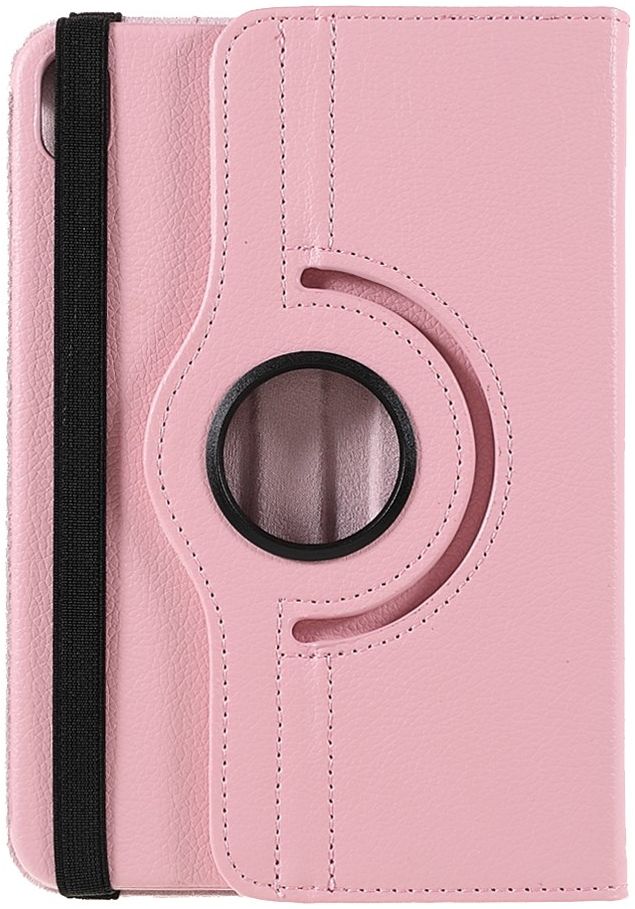 Apple iPad Mini 6 Hoes 360 Graden Draaibare Book Case Roze afbeelding 6