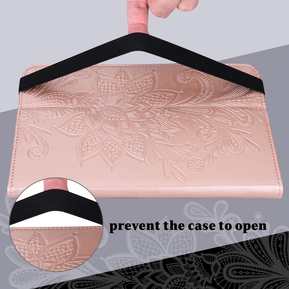 Apple iPad Mini 6 Hoes Portemonnee Book Case met Vlinder Print Roze afbeelding 10