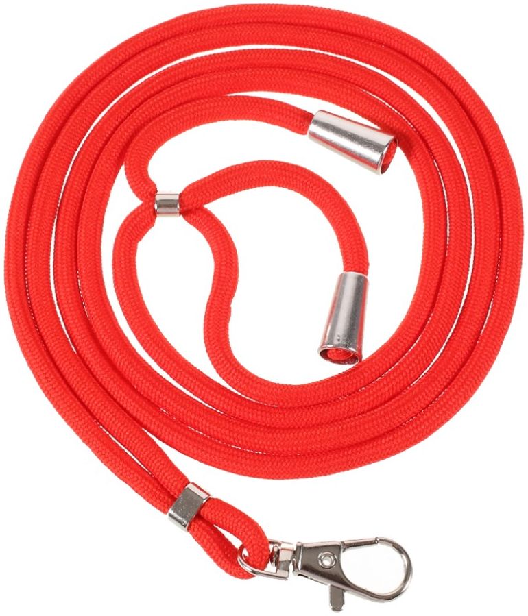 Samsung Galaxy A12 Hoesje met Koord Back Cover Keycord Rood afbeelding 7