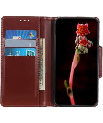 Motorola Moto G60s Hoesje Wallet Book Case Kunstleer Bruin
