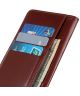 Motorola Moto G60s Hoesje Wallet Book Case Kunstleer Bruin