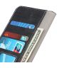 Motorola Moto G60s Hoesje Kunstleer Wallet Book Case Zwart