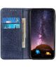 Motorola Moto G60s Hoesje Portemonnee Wallet Book Case Blauw