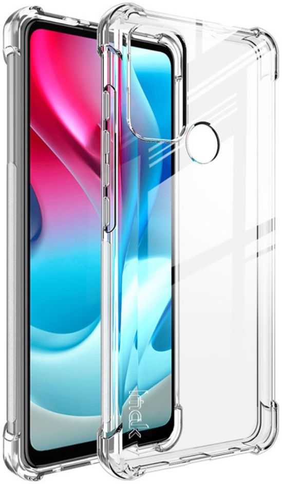 Motorola Moto G60s Hoesje Dun TPU + Screen Protector Transparant afbeelding 1